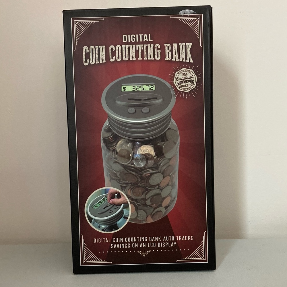 Digital Coin Counting Bank by Samsonico - New